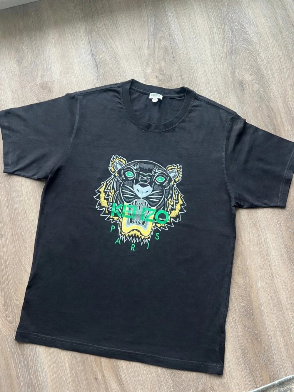 Kenzo Paris Tiger T-Shirt Black